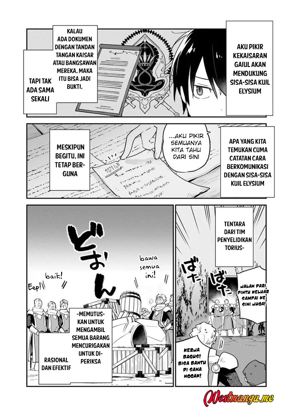 Henkyou Gurashi no Maou Chapter 55 Bahasa Indonesia